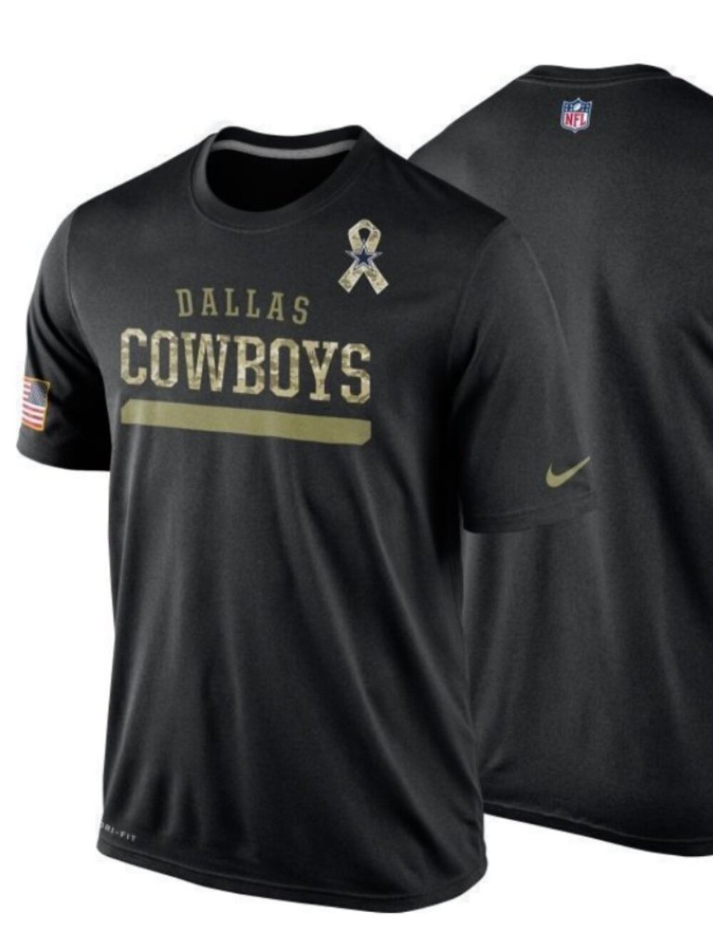 Nike Dallas Cowboys Salute to Service Dri-Fit Tee